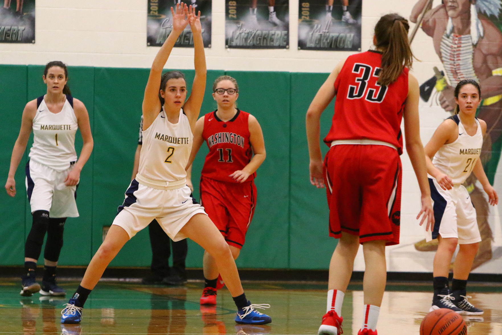 Gallery: Morgan Township Sectional girls basketball - Washington Township vs. Marquette Catholic